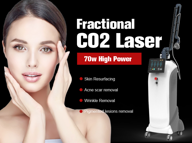 Skin Rejuvenation CO2 Fractional Laser Machine Beauty Pigment Treatment