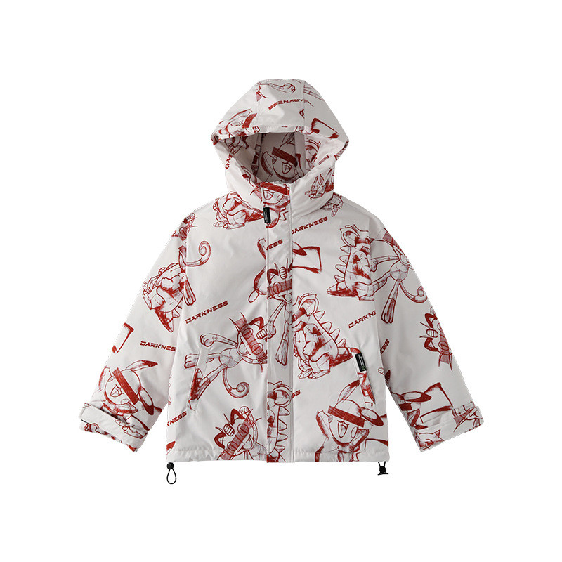 oem clothing manufacturer china Zipper Kids Hooded Sweatshirt Autumn Winter Long Sleeve Coat