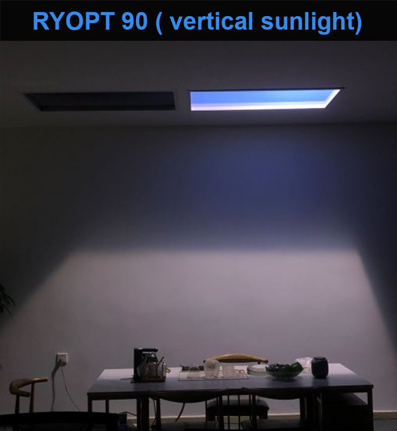 Ultra Thin Artificial Sunlight Panel Aluminum Alloy 120x60 110V Vertical