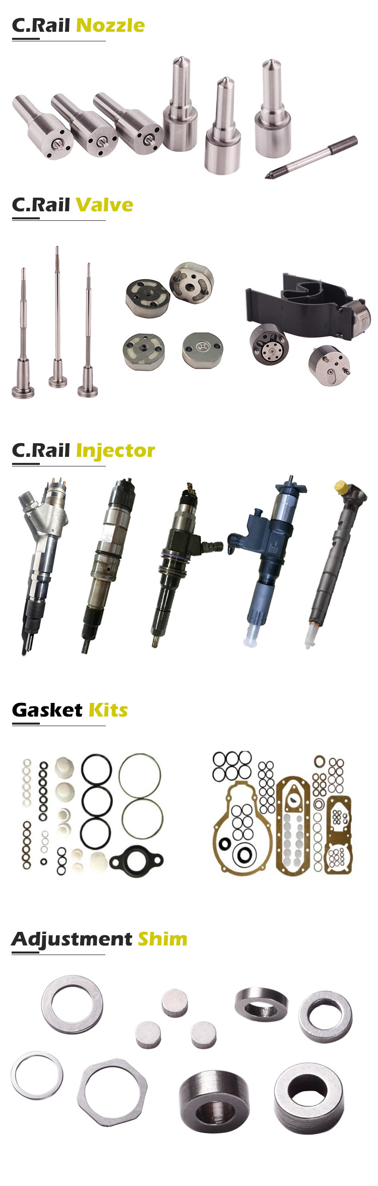 CUMMINS NT855 NTA855 Diesel Engine Spare Part Fuel Injector 4914505 4914537