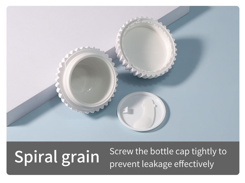 Plastic Custom Cosmetic Packaging 10g - 75g Empty Body Scrub Containers