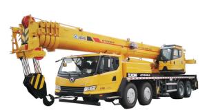China 25 Ton Truck Mounted Mobile Crane , Weight Lifting Crane Max Lifting Height 42.15m wholesale