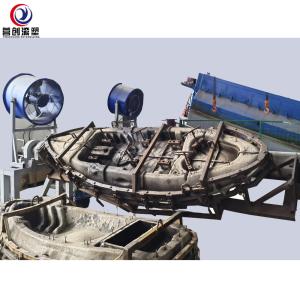 China 46Kw Shuttle Rotomolding Machine Fishing Boat LLDPE PE Plastic Kayak Making wholesale