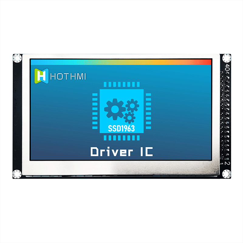 4.3 Inch 800x480 IPS TFT LCD Panel with Controller Board SSD1963