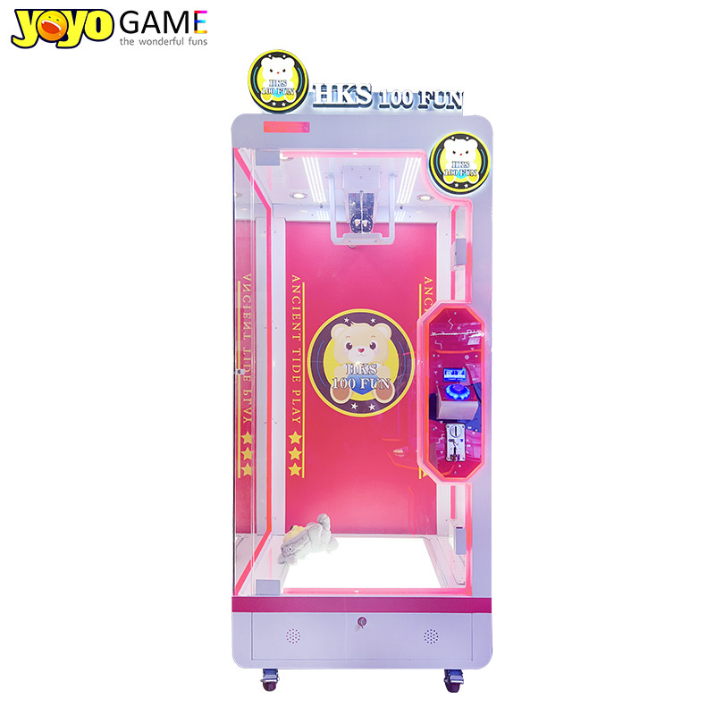 Hot Sale Cut Ur Prize Acceptor Vendor Game Machine Golden Key Barber Cut Prize Game Machine
