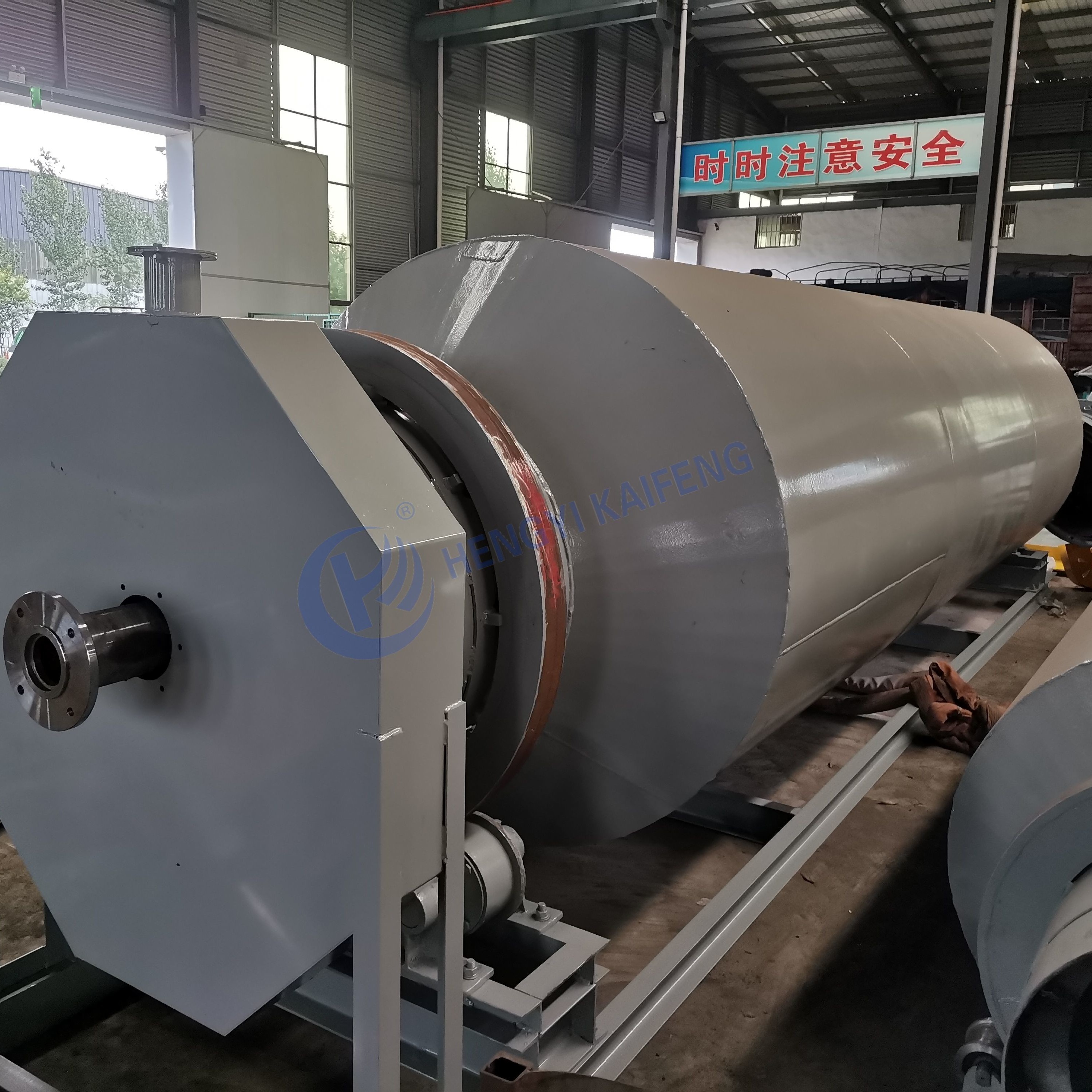 Stainless Steel Activated Carbon Industrial Cooling Machine For Particle Material