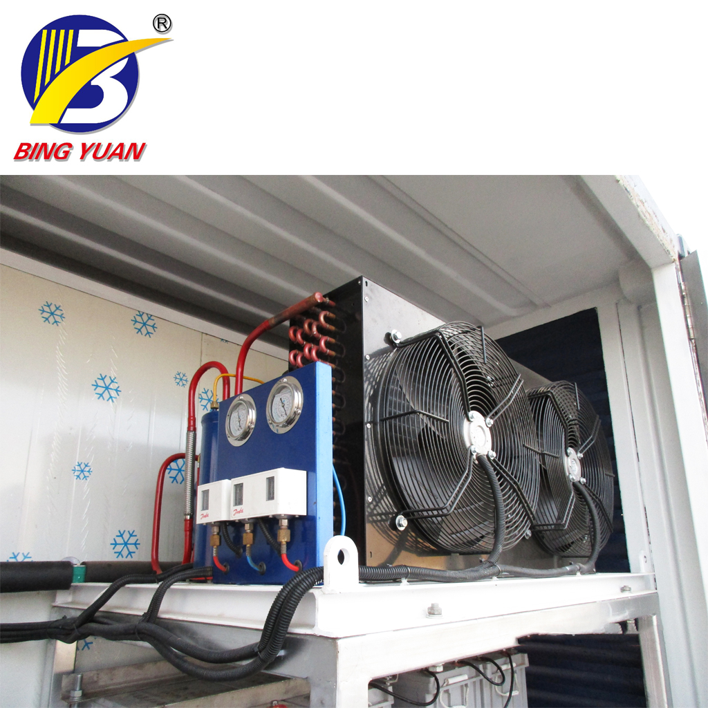 Commercial 120mm Solar Power Containerized Cold Room , Cold Room Food Storage