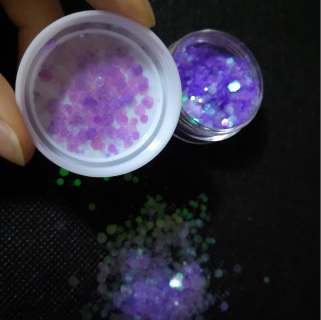 Custom Cosmetic Gold Dust Powder Free Sample with 365 Colors Customized and Custom