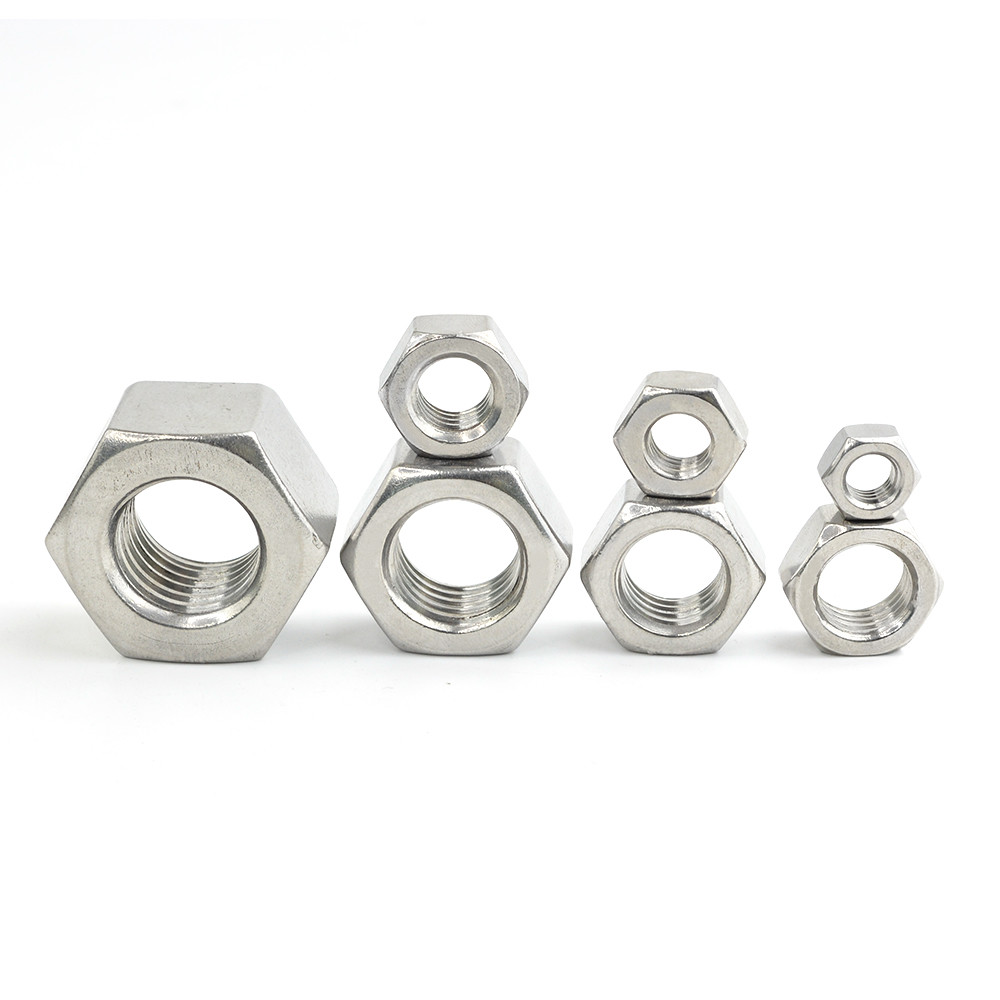 Screw Hex Head M3M4M5M6M8M10M12M14M16-M24 GB6172 Outer Hexagon Thin Nut