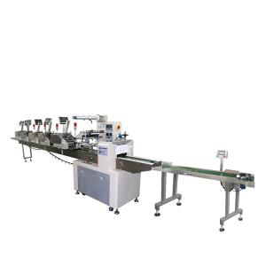 China Counting Feeders Heat Seal 120bags/Min Card Packaging Machine wholesale