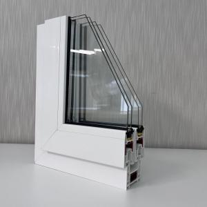 China GKBM 62 Series UPVC Sliding Window Profiles Structural Components wholesale