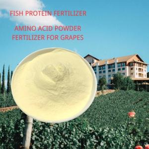 China FAA 80 Amino Acid Powder Ph 4-6 Fish Protein Enzymatic Acid Agricultur Fertilizer 15-1-1 wholesale