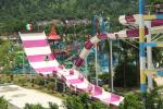 Aqua Park Huge Outdoor Water Slide Adult Fiberglass Boomerang Waterslide