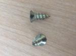 Zinc Plated Steel Phillips Flat Head Tapping Screws Countersunk Wood Screws