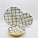 OEM Restaurant Savall Round Ceramic Plate Ceramic Dinnerware Sets