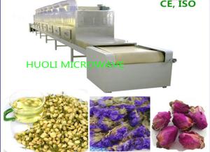 China Industrial Microwave Drying Flower Dryer Machine Tunnel Type Flower Dehydrator wholesale
