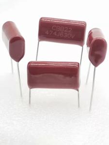 China PP 0.47uF Metallized Polypropylene Film Capacitor CBB22 474J630V wholesale