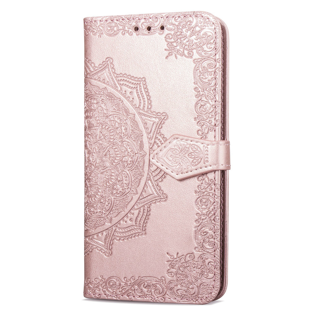 Multi Color Embossed Mandala Phone Flip Case For Huawei Honor7A/Y6 2018 P10lite Y3 2017/Y3 2018 mate20 pro mate20 lite