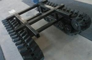 China OEM Rubber Crawler Track Undercarriage For Hydraulic Drilling Rig wholesale