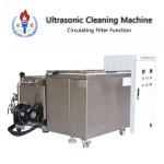 Large Industrial Ultrasonic Cleaner Machine For Engine Parts Circulating Belt