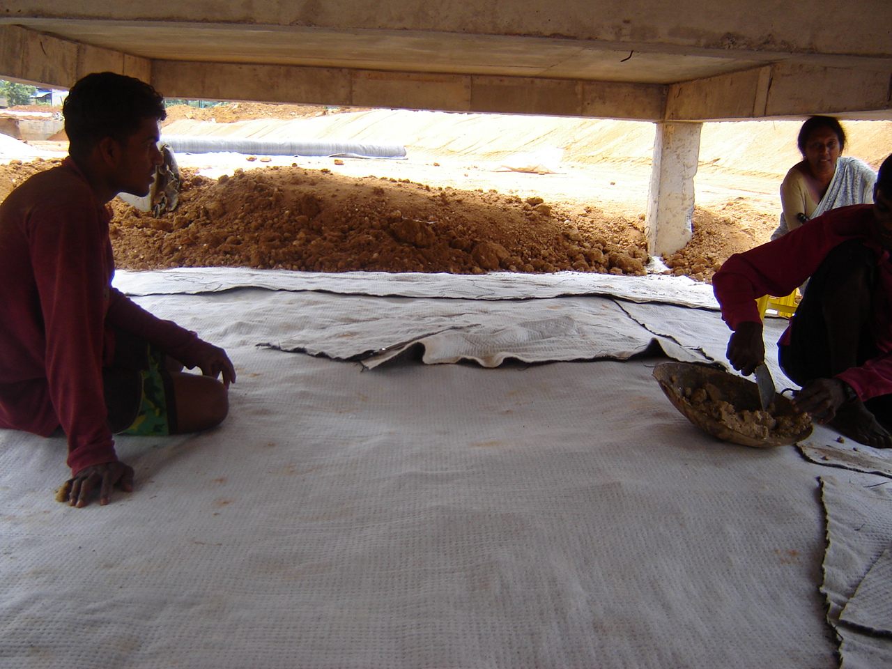 Bentonite Geosynthetic Clay Liners GCLS for Landfill Waterproof Layer