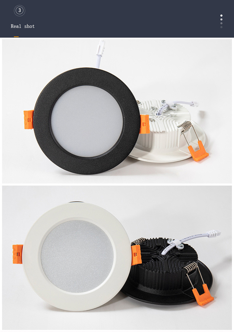 Ceiling Recessed IP44 Slim LED Panel Lights Residential