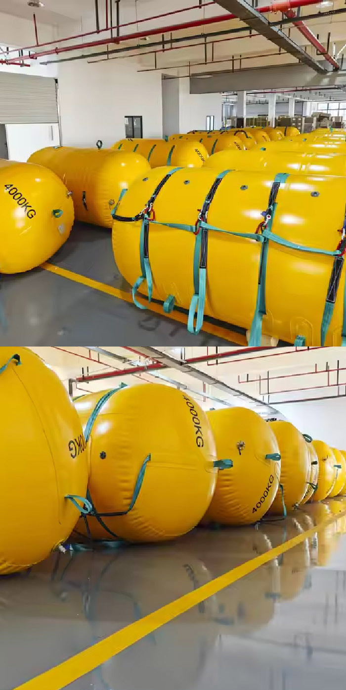 PVC Buoyancy Bags Underwater Inflatable Air Lift Bags For Marine Salvage