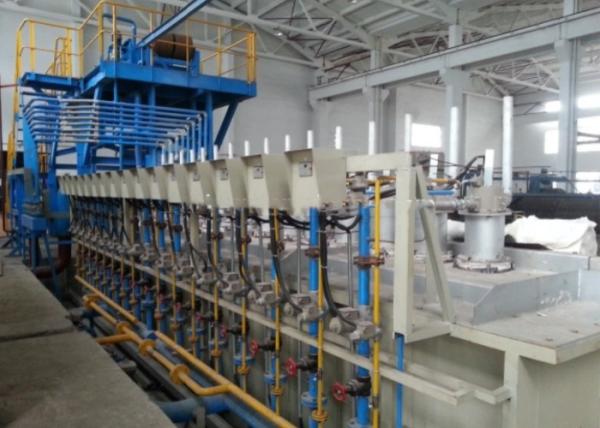 High Carbon Steel Hot Dip Galvanizing Line , Automatic Hot Dip Galvanizing