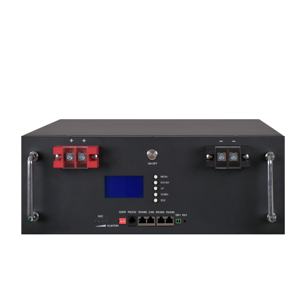High Capacity 48V 100Ah Solar Storage Batteries 10 Years Life
