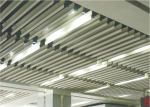 China Suspended Decorating Linear Metal Ceiling False For Office Building , ISO wholesale