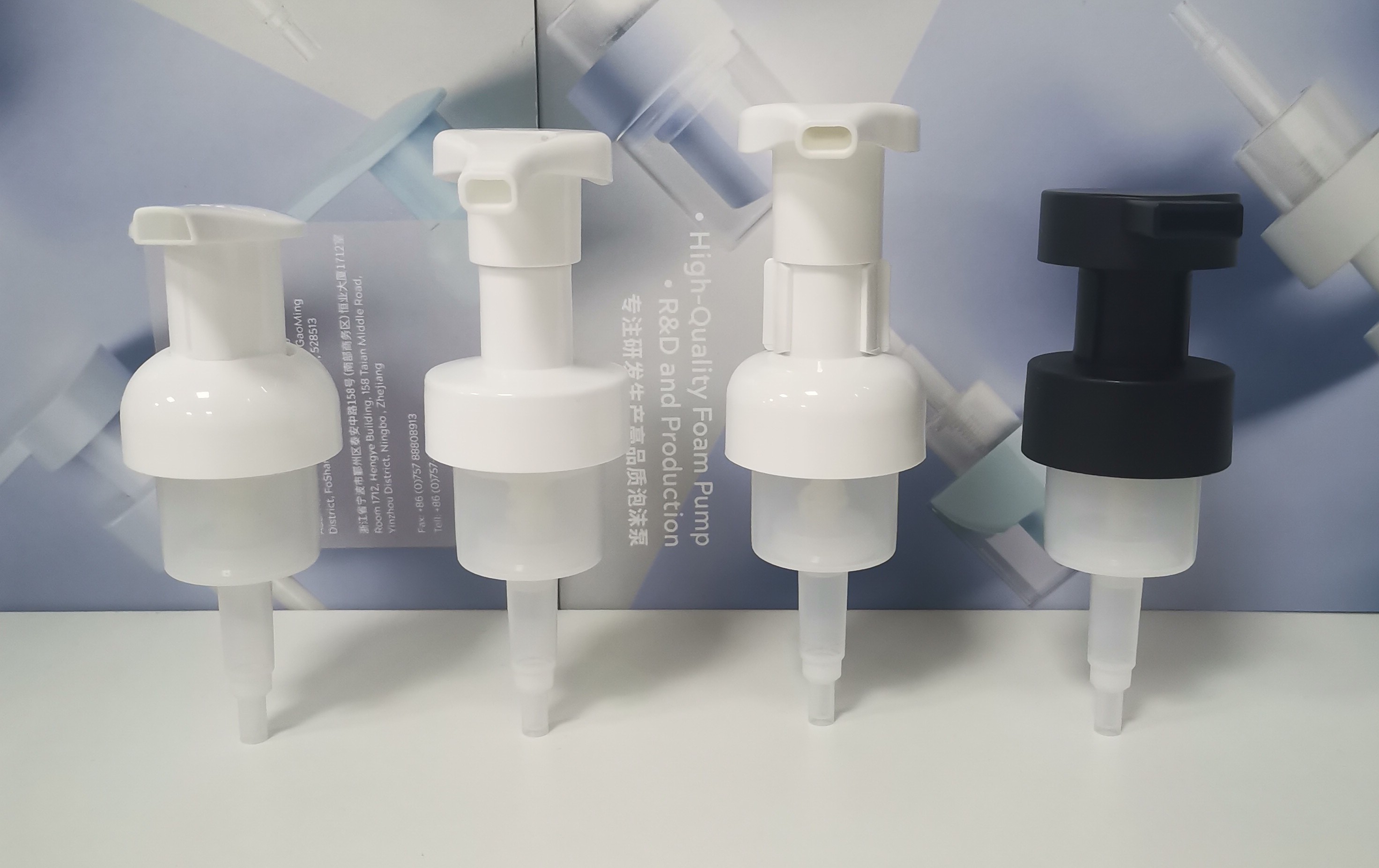 Leak Proof Small Bottle Dispenser , Hand Sanitizer Dispenser Pump 43mm with long mouth