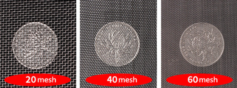 0.003-10mm Opening Ss Wire Mesh Filter Plain Weave
