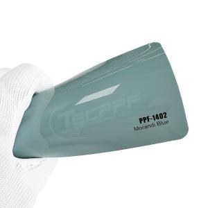 China PPF-1402 Morandi Blue Color Paint Protection Film Professional Grade wholesale