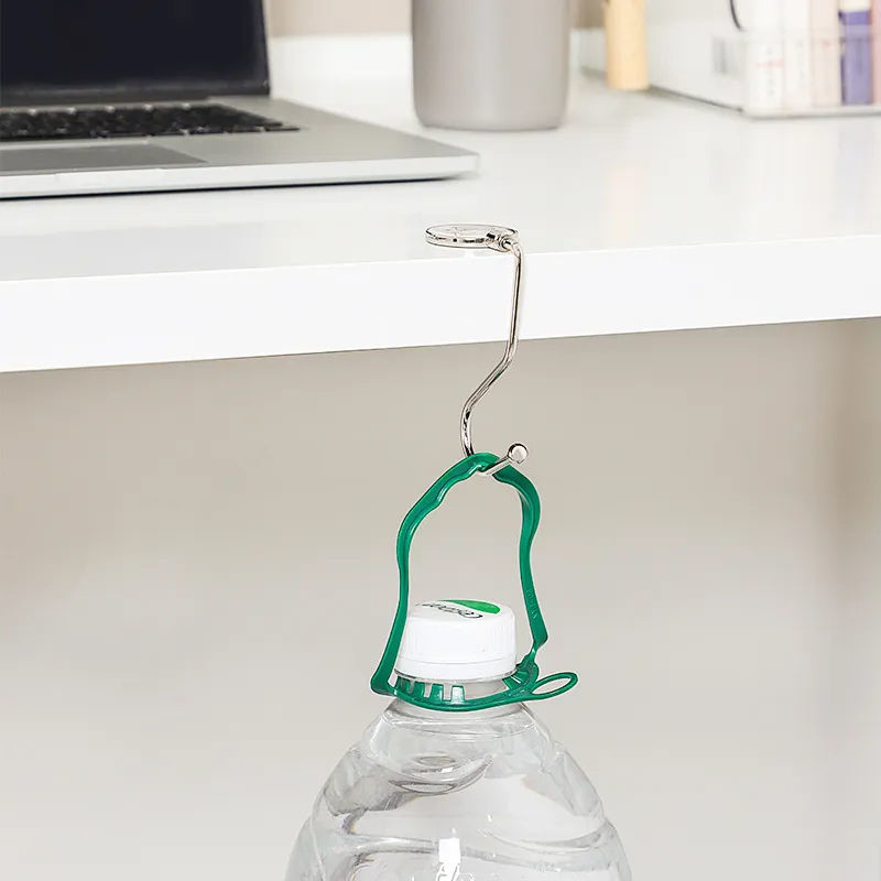 Metal Hanging Bag Hook Custom Logo Foldable Hanging Desk Hook