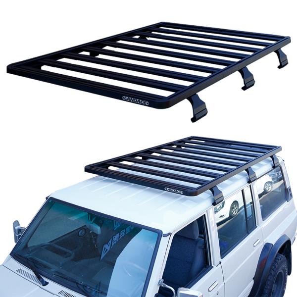 Lightweight Aluminium Top Rack for Nissan Y60 Custom Design and Durable