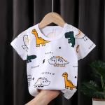Short Sleeved Children's Sports Shirts Pure Cotton Girls' Summer Clothes Boys'
