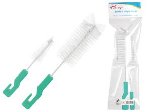 China TPE Suction Base Baby Feeding Bottle And Teat Brush wholesale