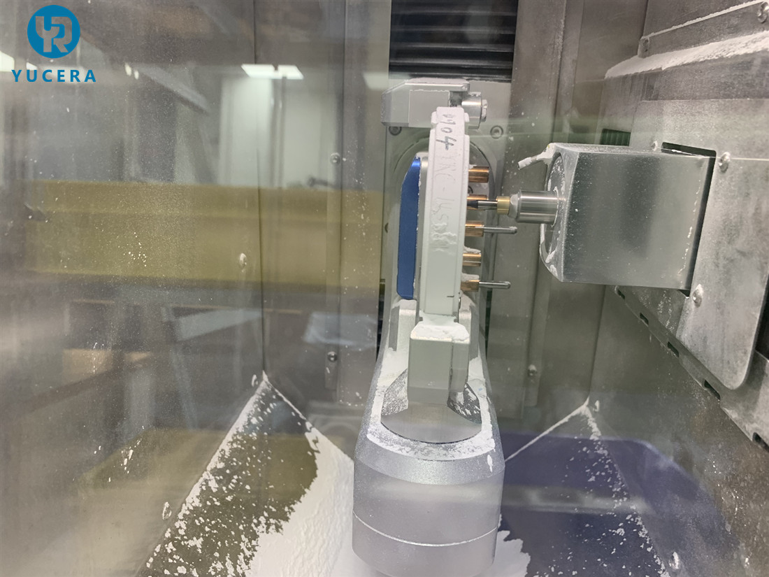 5 Axis Dental Lab Milling Machine Electromechanical Separation Design