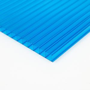 China 4mm 6mm 25mm Clear Polycarbonate Multiwall Roofing Sheet wholesale