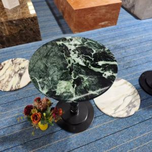 Handcrafted Durable Marble End Table Set Marble Tea Table With Smooth Surface