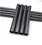 Round 3K Wrapped Carbon Fiber Tube For Plant Protection Machine Accessories