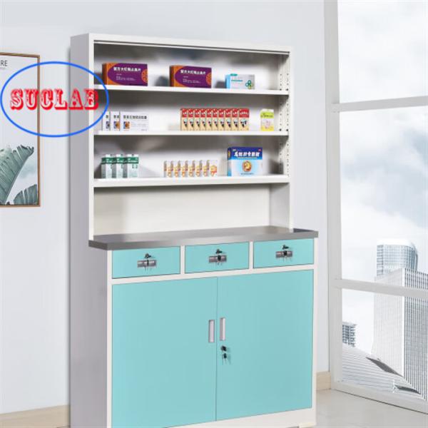 Hospital Disposal Treatment Cabinets Malaysia in Full Steel L 3000*W 600* H 850