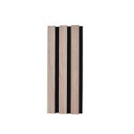 Nobel Walnut Wood Slat Acoustic Wall Panels 600x2400 600x3000mm Slatted Wood