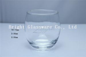 China clear best quality handmade blown glass candle holder wholesale wholesale
