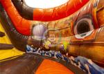 Commercial Bounce House Playground , Inflatable Play Structures Fire Proof UV