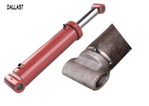 China Double Acting Hydraulic Cylinders Piston Welded Stainless Steel Rod wholesale