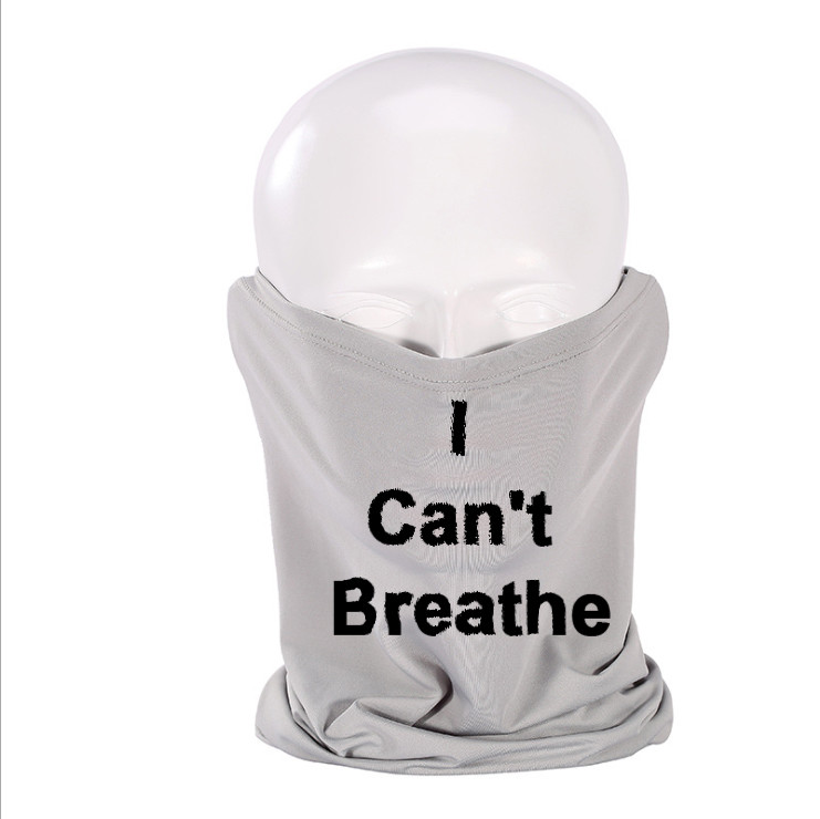 I can't breathe & Black lives matter Dust proof and ventilating mask protective face cover