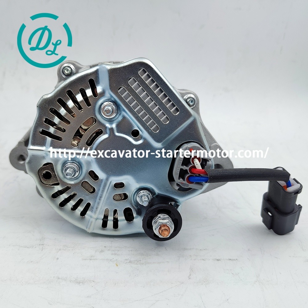 6D102 Engine Alternator 101211-4310 3863161 Excavator PC200-6EO