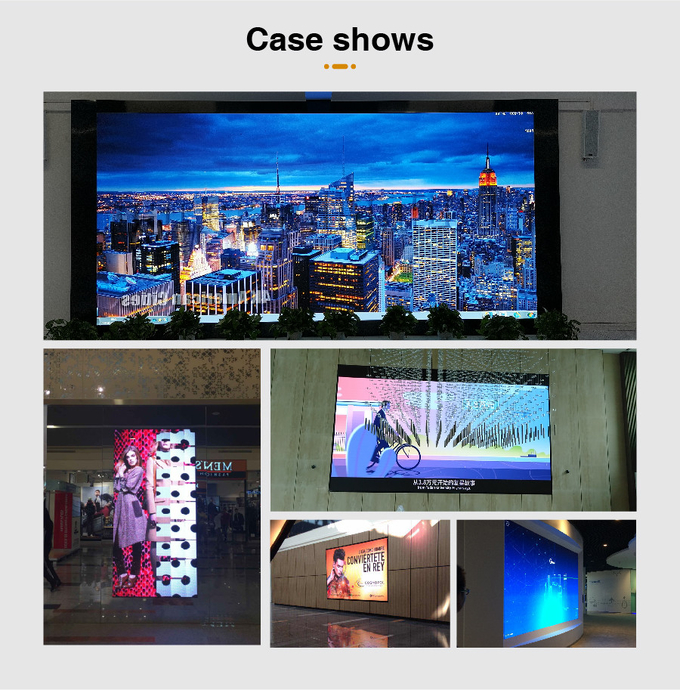 1200 Nits High Brightness LED Display P4 64x32 RGB Led Matrix Screen 8
