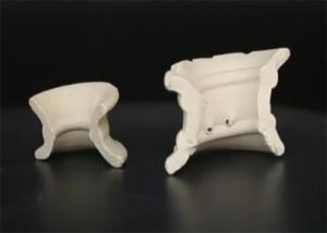China Industrial Alumina Absorbing Tower Intalox Saddles Packing 25mm-80MM wholesale
